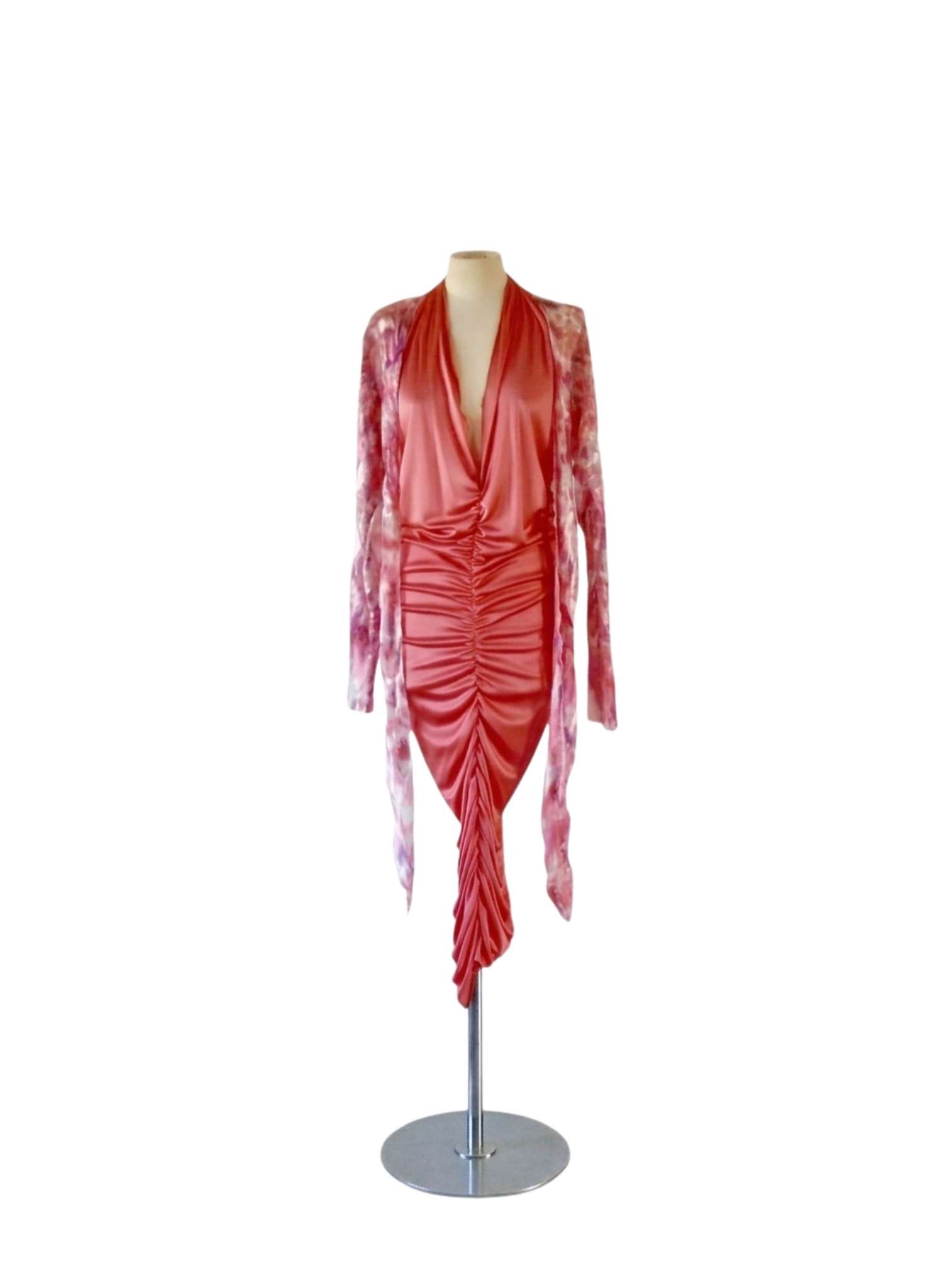 Christina Halter Dress with Bias Jacket