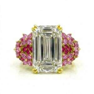 Emerald Pave Ring