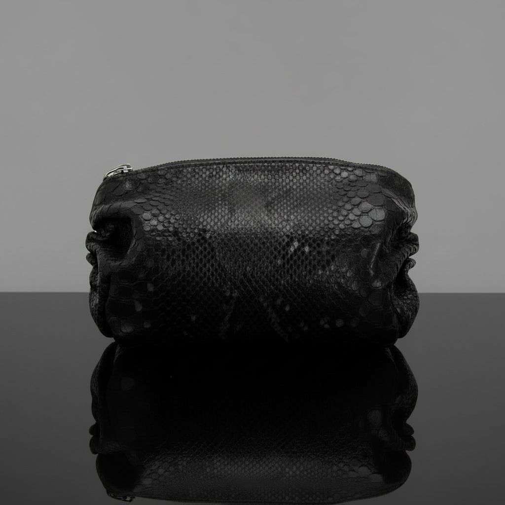 Python Stamped Vegan Leather Bag 03