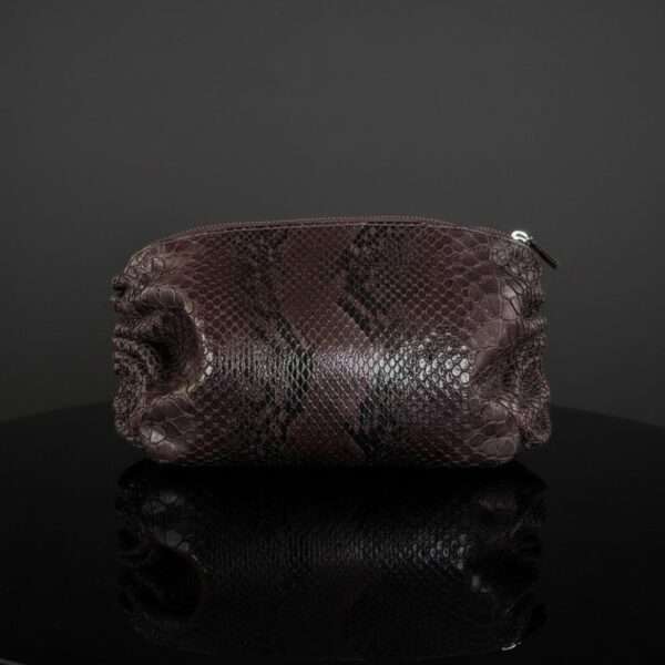 Python Stamped Vegan Leather Bag